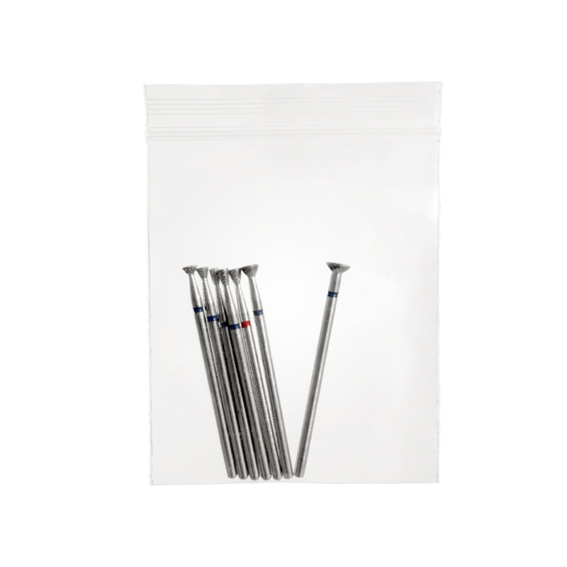 Pequeño platillo volador embudos para la reparación de bordes de la superficie de las uñas borracha