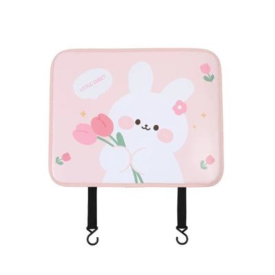 dirty pad creative rear seat – Chair back anti-kick pad - tulip-bunny-anti-kick-pad-trumpet