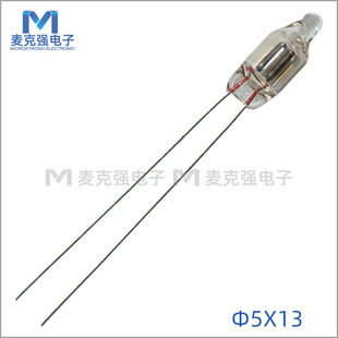 NE-2��׼���ȼtɫ����5*13mm�ʟ�F5ֱ��5mm�t��ָʾ����ʾ��