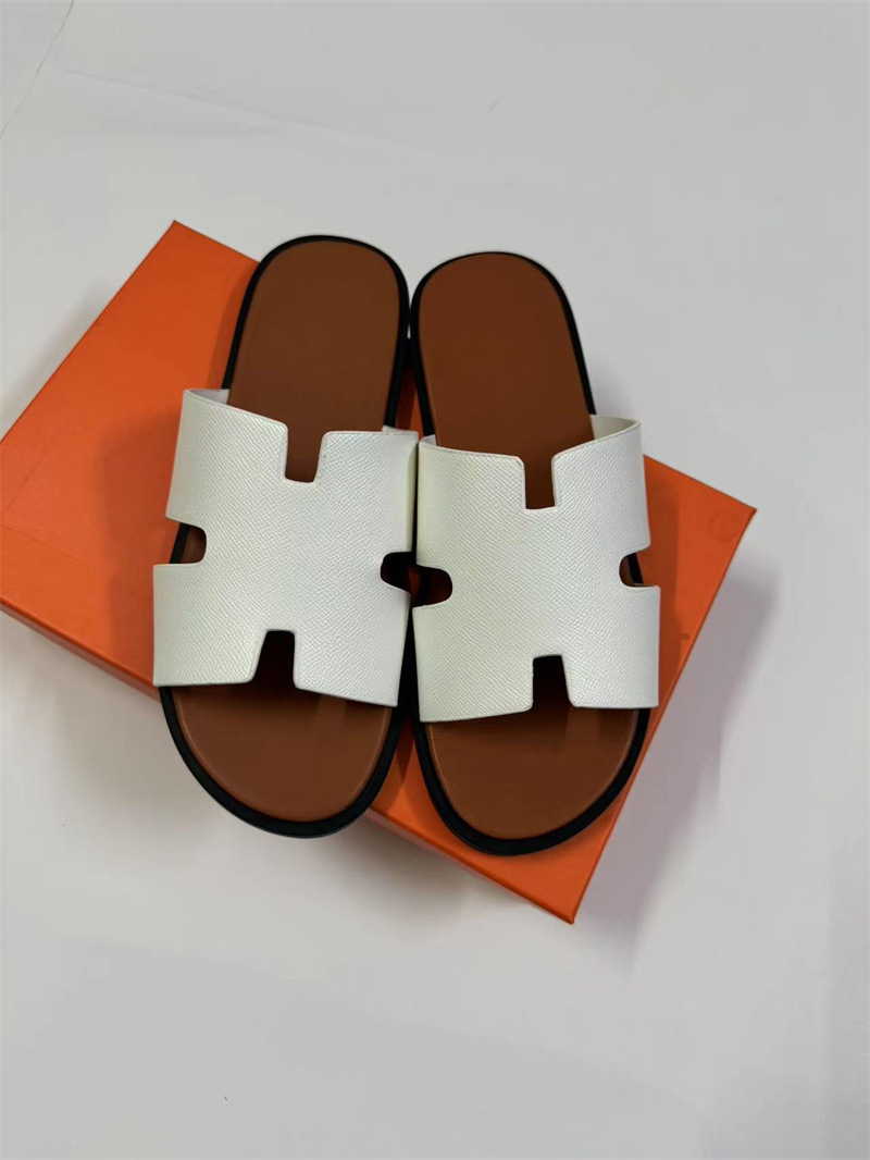 Medio Oriente e-commerce transfronterizo h zapatillas hombre sudeste asiático zapatos de cuero plano comercio exterior europeo y americano zapatos de playa de una sola zapatilla