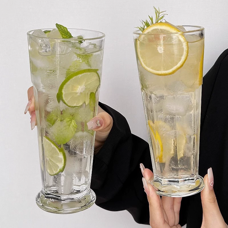 fruit tea for living room, cocktail tea cup, wineglass, glass, internet celebrity