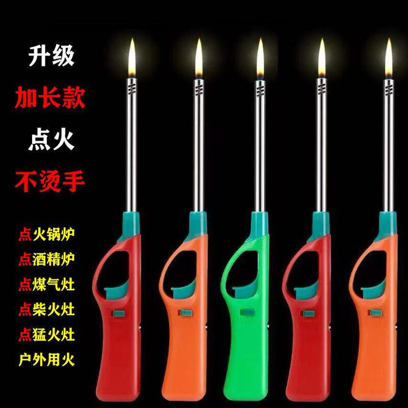 Ignition Electronic Igniter Spitfire Gas Stove Flame Flamethrower Kitchen Extended Pulse Lighter