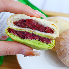 Yunnan Fresh Flower Pastry Rose Fresh Flower Pastry Multi-flavor Bag 240g Pastries Snacks Breakfast Snacks Wholesale