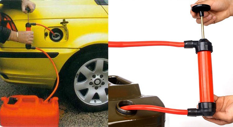Car Oil Extractor Oil Changer Household Water Pump Manual Oil Pump Car Motorcycle Emergency Tool Opp Bag