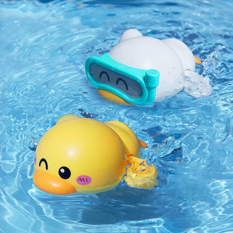 B.Duck, (Cross-border trading), cute toy play in water for bath for swimming, duck