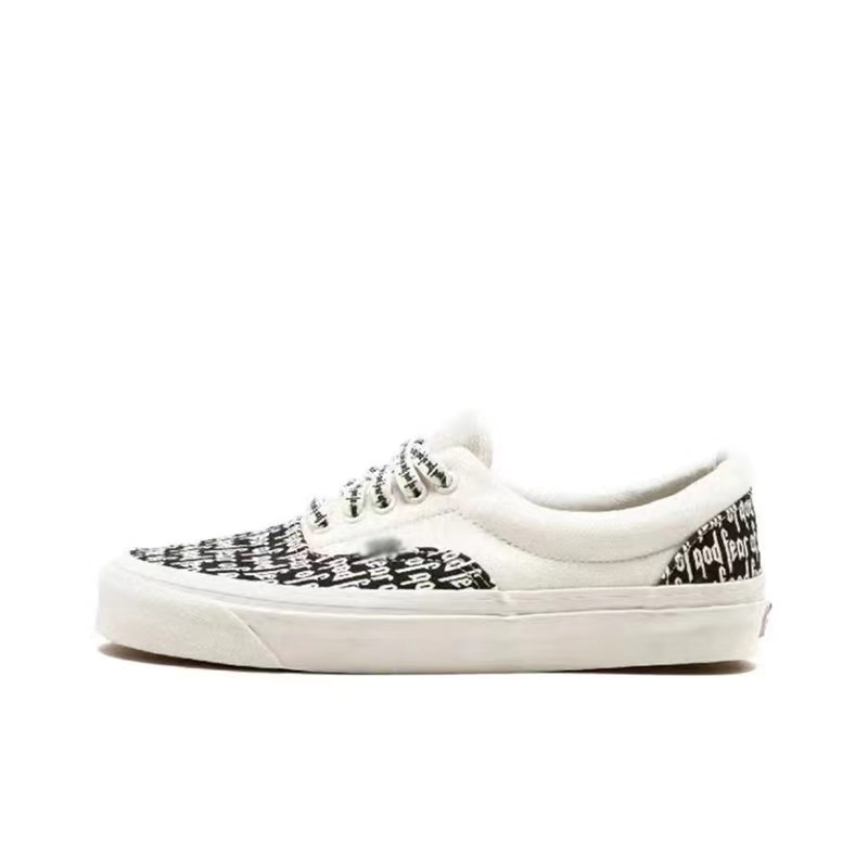 Men's Casual Canvas Sneakers Low Top Checkerboard Wear Resistant_voghion.com