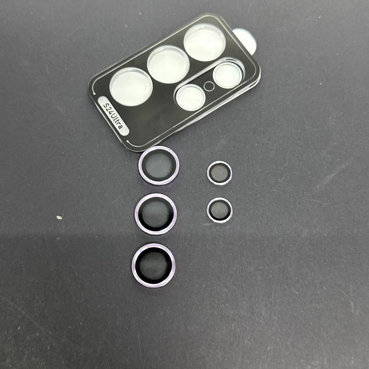 Adecuado para Samsung S24 Eagle Eye lente S24plus Cámara protector s24ultraCD grano anillo protector