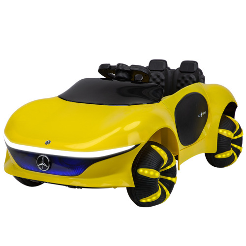 Large children's electric four-wheel car car toddler remote control 1-6 years old baby 4-wheel toy car children can charge and sit