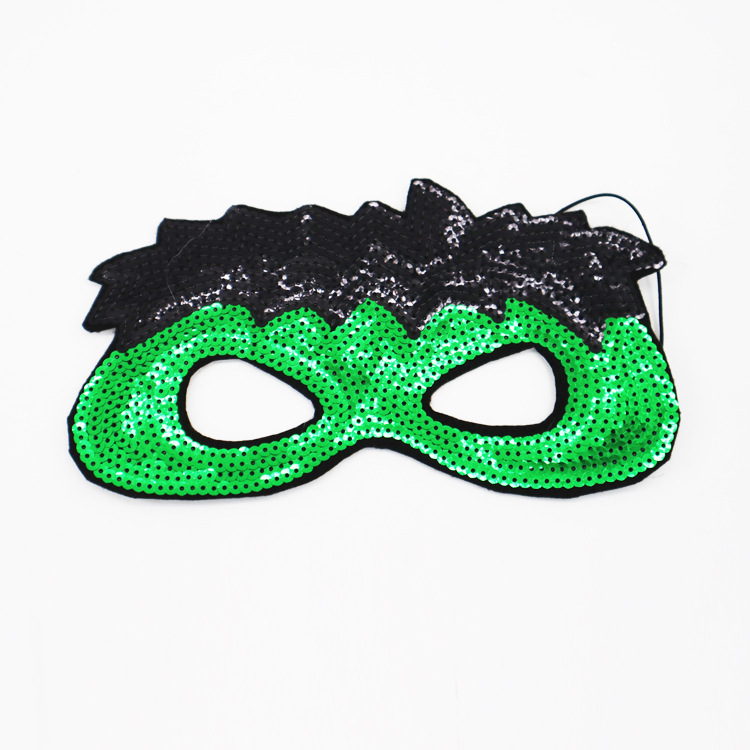 Máscara transfronteriza para niños de Halloween Marvel Máscara de anime Spider-Man Máscara de ojos de Superman Máscara de ojos para niños al por mayor