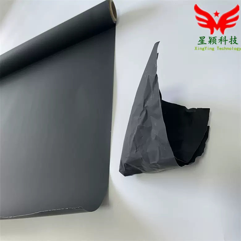 厂家供应影视摄影专用黑锡箔纸 耐高温灯光遮光纸 哑黑拍摄道具