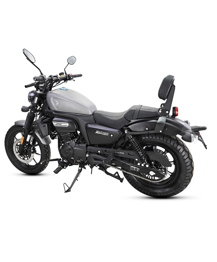 Muscle car Wolf applicable to saikelon RA250 backrest tail shelf rear tail frame tail wing multifunctional folding backrest modification