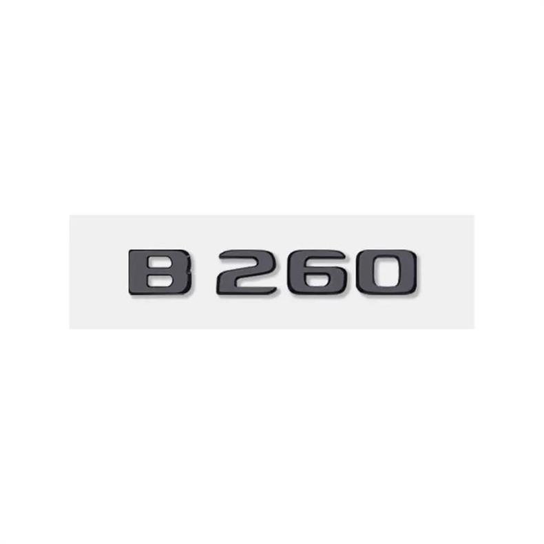 New Mercedes-Benz B-Class B180 B200 B220 B250 B260 modified rear emblem, lettering, and displacement badge
