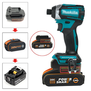 �D���� ����ʿWorx 20V��ɫ4pin�늳��D�Q�� ����Makita 18V����