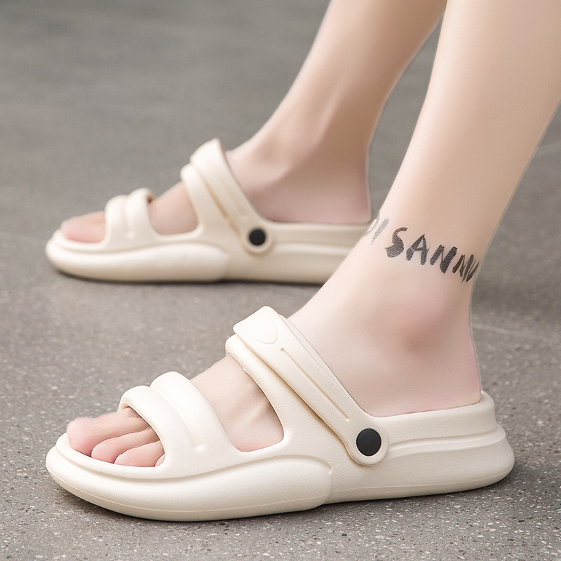 Zapatillas al aire libre de la moda de los hombres de verano antideslizante transfronterizo más tamaño pareja sandalias de los hombres Zapatillas de casa de los hombres