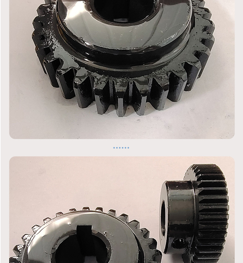 Step Gear Mechanical Accessories Gearbox Iron Gear Flat Gear Straight Gear Hard Gear Table Gear Transmission Accessories