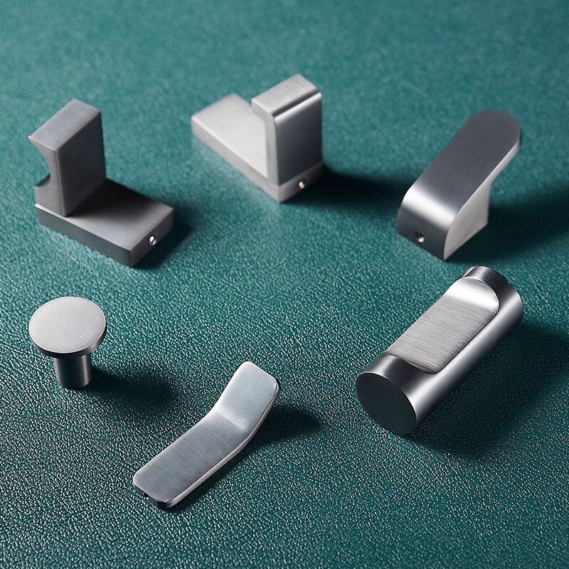 Gun Grey Chrome Plated All Copper Bathroom Wall Hook Single Hook Clothes Hook Toilet Clothes Wardrobe Coat Hook