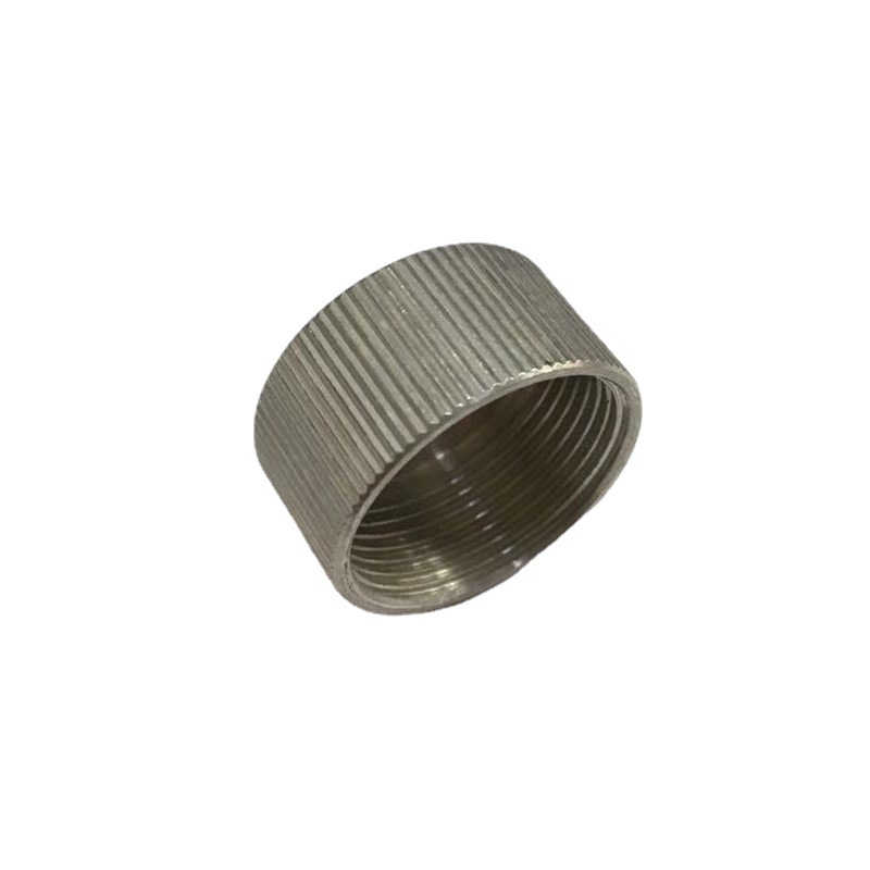 CNC车床件圆形25*13*M23滚花自行车山地车用手拧铝螺母厂家