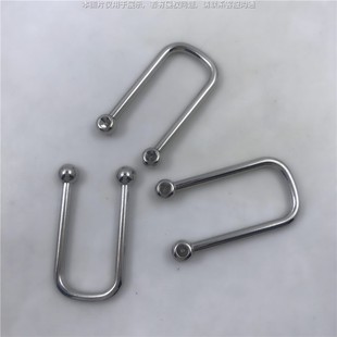 Clothing accessories swimsuit accessories front buckle U-shaped buckle neckline U-shaped underwear buckle chest decorative alloy U-shaped buckle