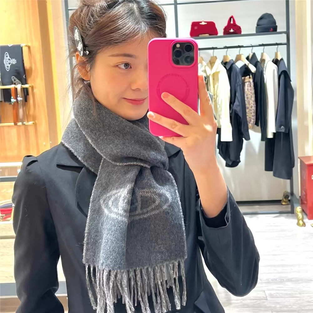 Woolen scarf, keep warm cloak with tassels
