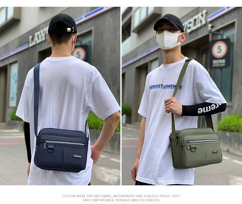 Men's shoulder bag, one-shoulder bag, backpack, 2023 collection