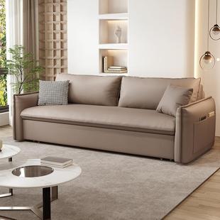 Cat Scratching Cloth Nordic Simple Modern Light Luxury Sofa Bed Integrated Folding Dual-Use Double Multi-Functional Small Apartment Living Room