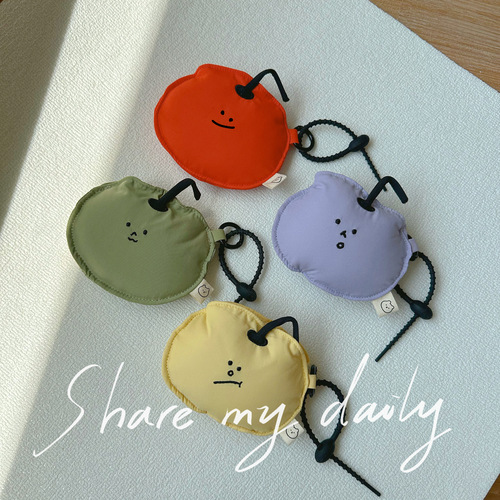 Soft anti-fall earphone bag pendant suitable for Apple AirPods protective case mini cute Huawei 4a earphone shell