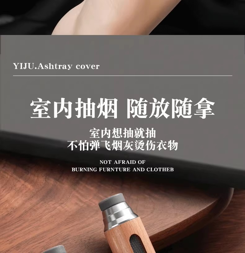 Car Ashtray for Lazy Smokers, Prevents Ash from Falling, Useful for Smoking in the Car, Eliminates Ash Dispersion, Anti-Fly Ash Smoke Cover for Vehicles