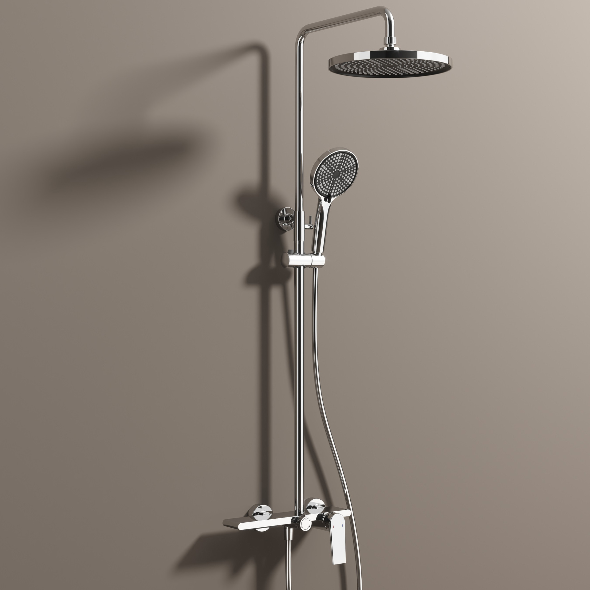 Color de galvanoplastia de tres velocidades de plano cuadrado