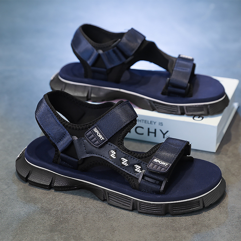 Zapatos para hombres verano 2025 nuevas sandalias antideslizantes para niños Eva zapatillas de playa para hombres