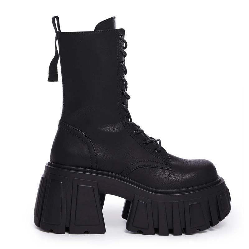 Martens, модные ботинки на платформе, панк-стиль, косплей