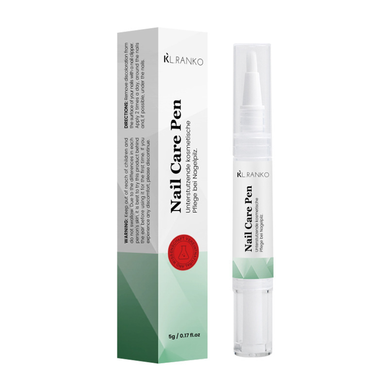 跨境美甲旋转指缘笔营养油滋润防死皮倒刺护甲油