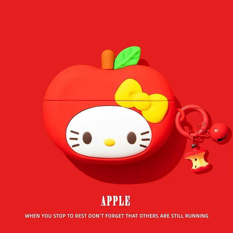 Наушники совместимые с Apple, мультяшные, Pro, защитный чехол, Pro2, Bluetooth