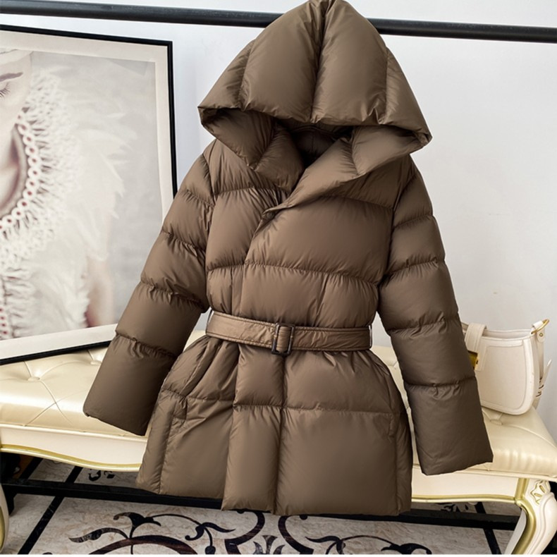 Damenbekleidung Winter neuer Modetrend Design Nischentaille Slim Fit dicke warme Baumwolljacke_voghion.com
