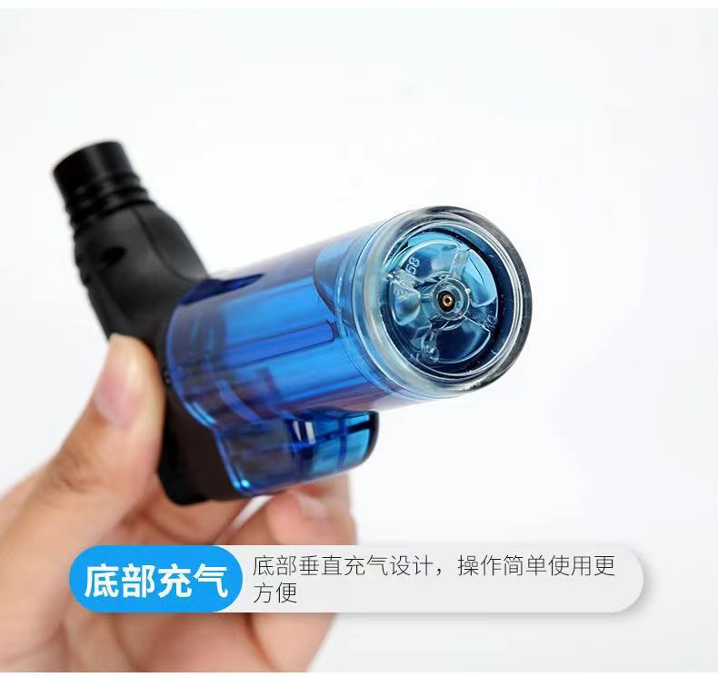 Moxibustion Ignition Torch Windproof Butane Lighter for Moxa Sticks and Cigar Lighting in use