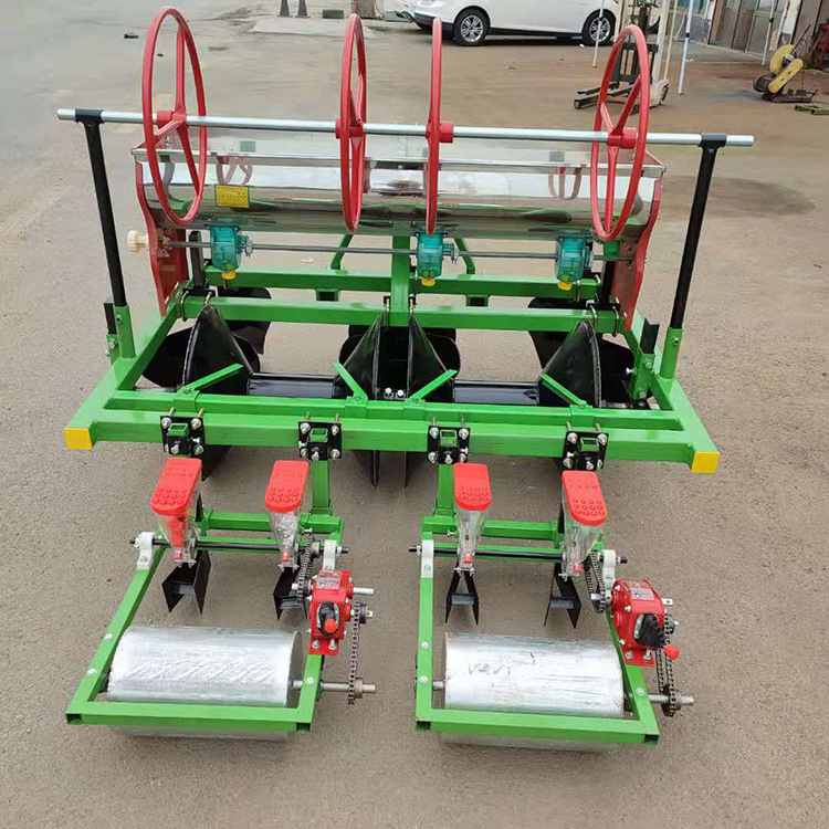 东北滴灌2垄4行油菜起垄播种机免间苗油菜精播机白菜萝卜种植机