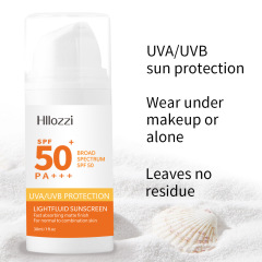 Cross-border wholesale body and facial sunscreen moisturizing, hydrating, nourishing, UV protection, refreshing, non-greasy sunscreen lotion