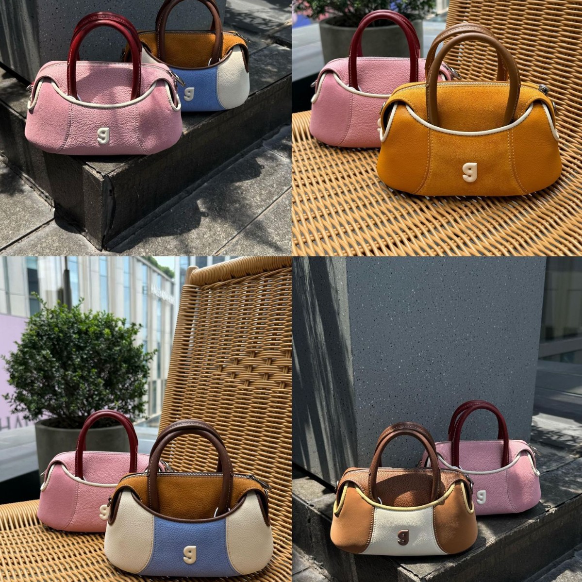 KUNOGIGI New Baseball Boston Bag Mini Original Design Women's Handbag Crossbody Bag - Thumbnail 3