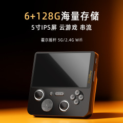 2025新款5寸E5Ultra双系统6＋运行内存云游戏IPS霍尔摇杆游戏机