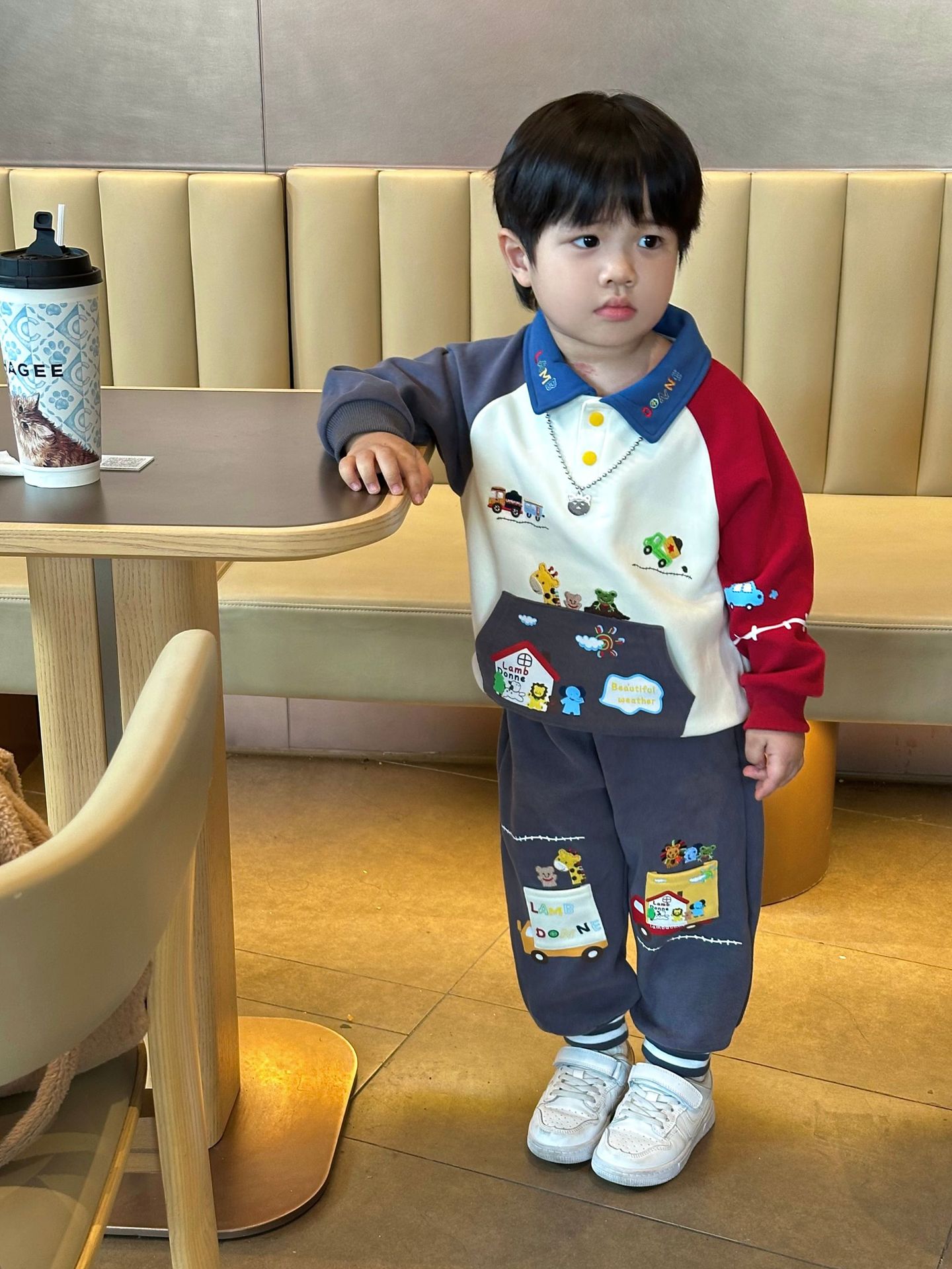 严选儿童卫衣套装25年秋季新款男童卫衣中小童卫衣卫裤童装外贸-阿里巴巴