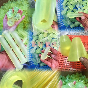 Customized Polyurethane Pu Rod Wear-Resistant Solid Polyurethane Glue Rod Shock-Absorbing Buffer Gasket Hollow Tendon Tube Processing Special Shape