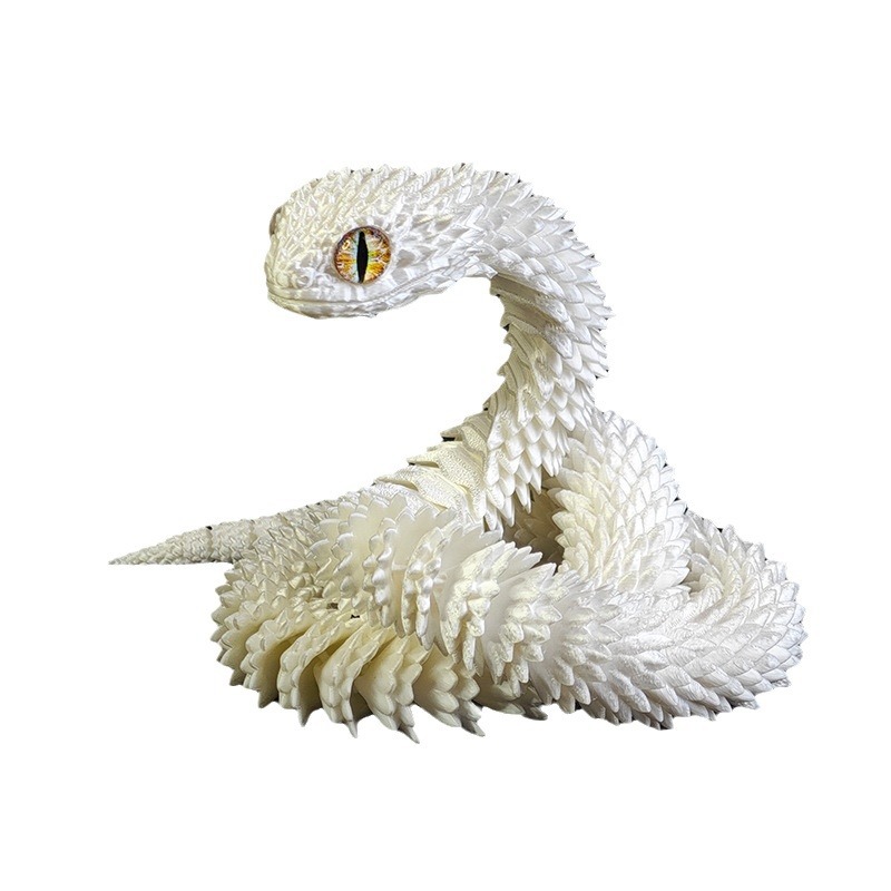 Juega a la moda impresión 3D hecha a mano regalos adornos de dragón chino puede moverse creativo de alta precisión adornos de dragón