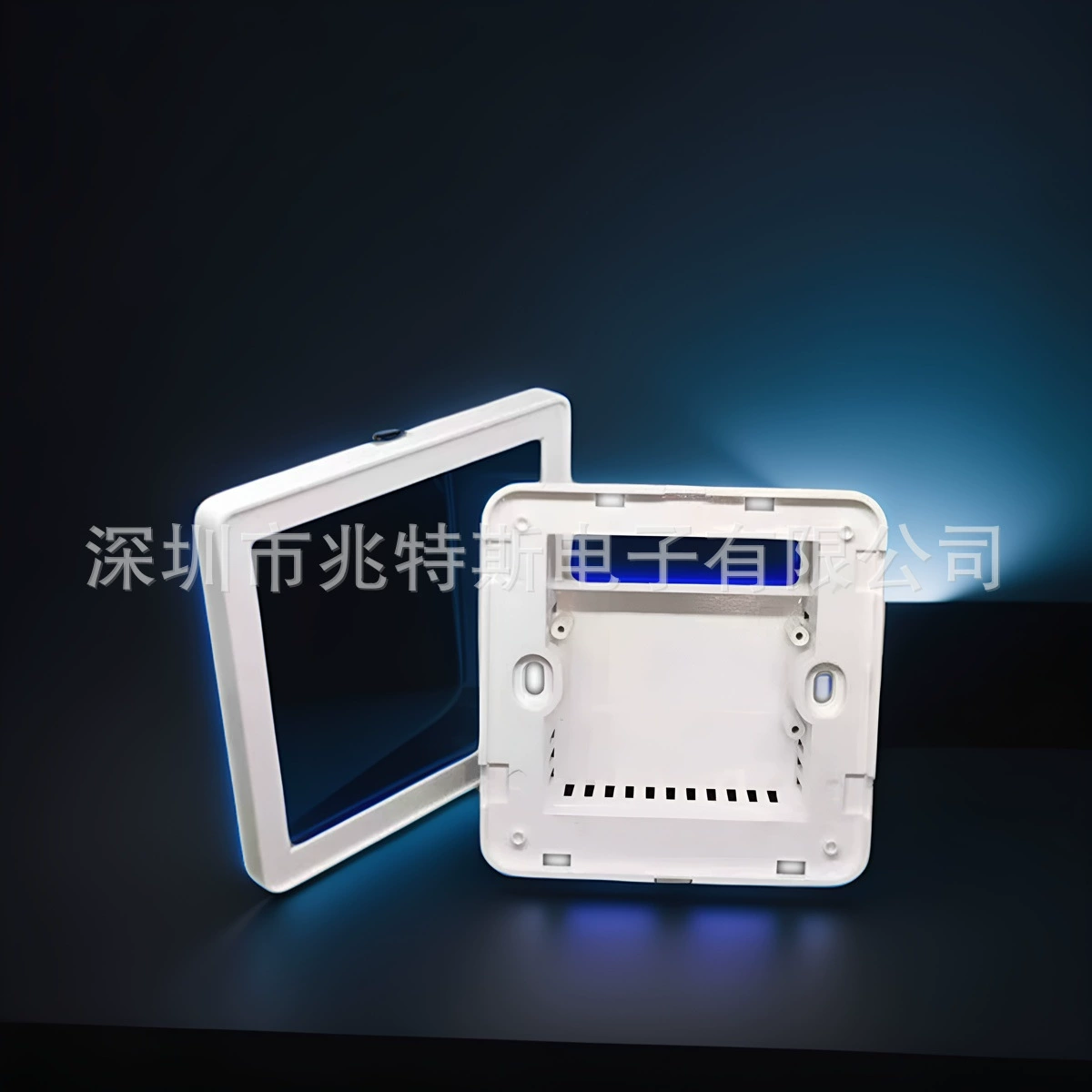 Комплект корпуса для сенсорного выключателя типа 86, корпус из огнестойкого поликарбоната, панель из закаленного стекла со встроенными умными функциями