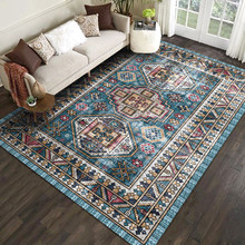 美式復古地毯北歐民族風客廳沙發茶幾墊卧室床邊毯摩洛哥