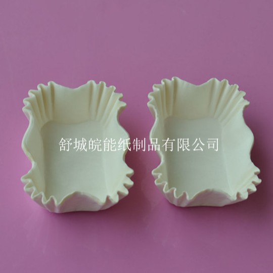 兔形蛋糕纸托防油纸杯半透明纸托糕点纸托0.05元10只