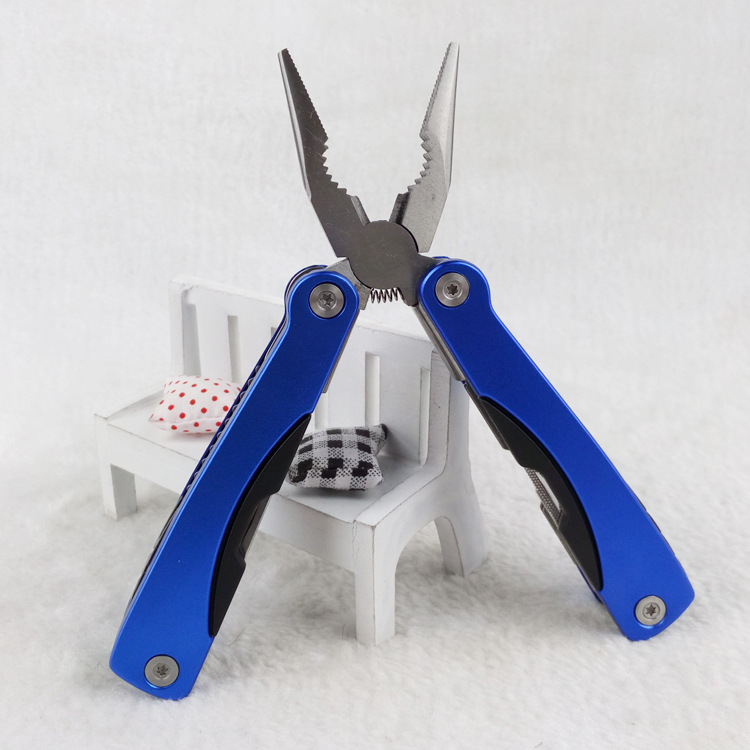 1现货供应多功能刀钳便携式折叠钳汽车礼品工具钳组合刀钳AA2套装