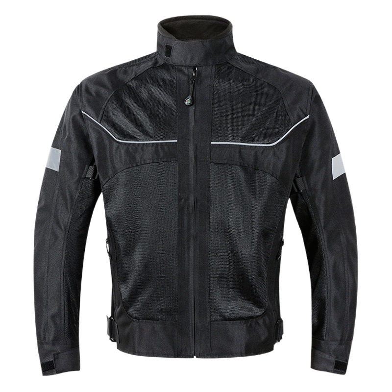 Motorcycle Riding Suit Summer Anti-fall Suit for Men and Women Reflective Mesh Breathable Bike Suit Four Seasons Jacket Racing Suit