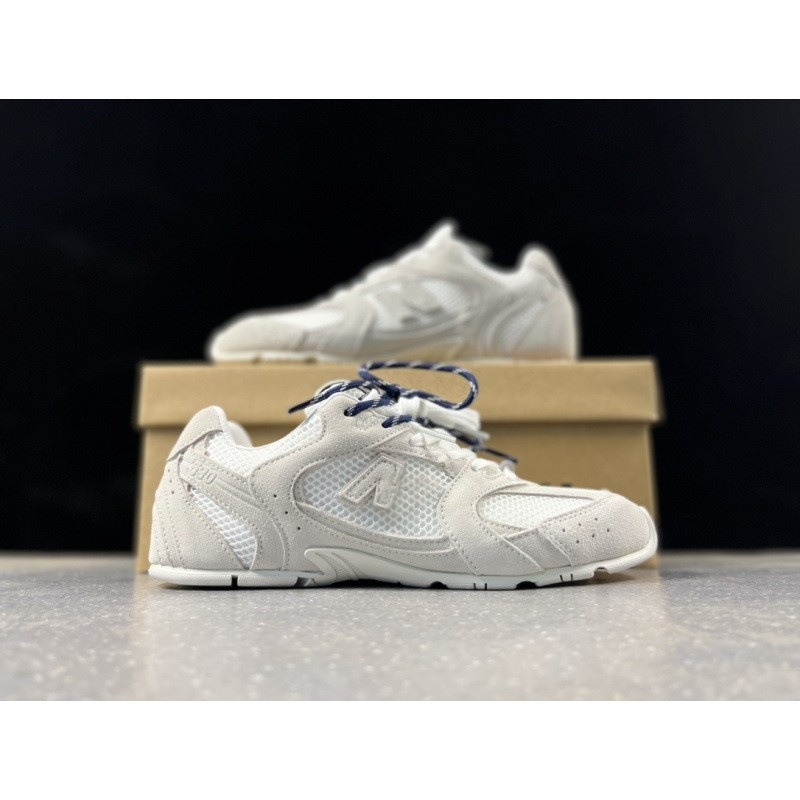 莆田靴純粋なオリジナル nb530x ミュウミュウミュウ道徳トレーニングシューズカップル通気性お父さん靴レースアップフォレストシューズスエード|undefined
