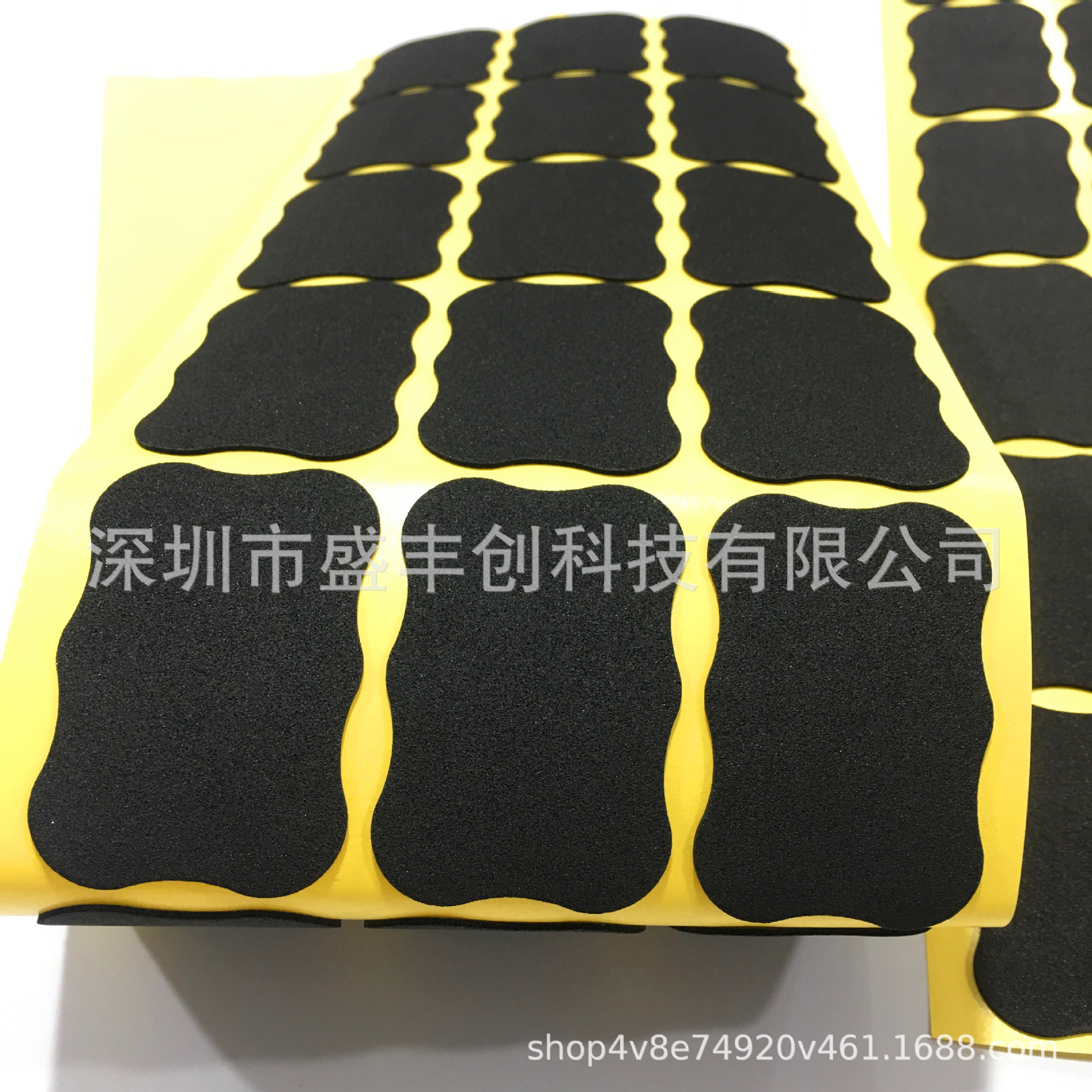 厂家18650 6联 6并海绵 EVA 海绵贴 18650海绵垫 防火阻燃海绵