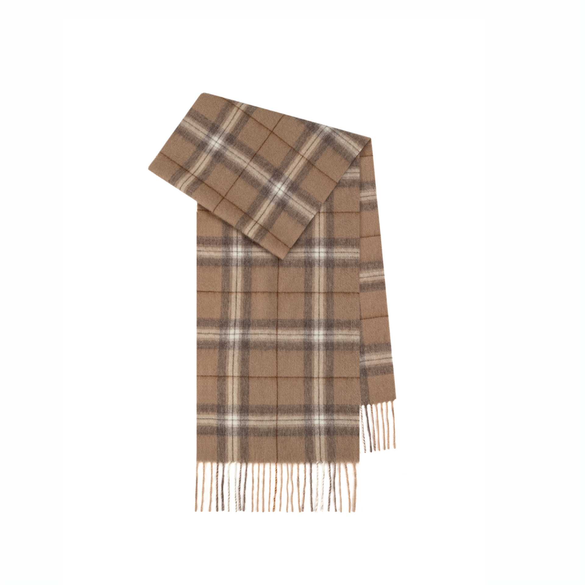 Otoño y invierno bufandas de lana de estilo británico invierno explosivo de estilo femenino de alta calidad cuello de estilo masculino a cuadros bordas gruesas chal