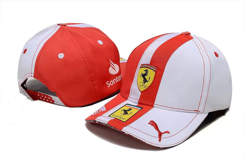 2025F1周辺のフォーミュラ1 KTMチームのレーシングキャップは、ドライバーファン野球のアヒルの舌の曲がりに帽子をかぶっています。|undefined